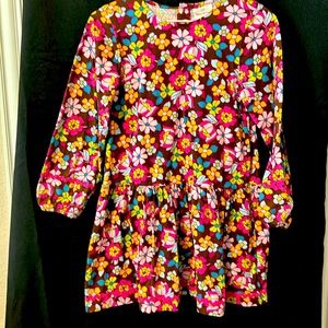 Hanna Andersson Boutique Long Sleeve Dress 130 (8) 👗